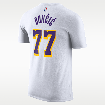 Luka Dončić Los Angeles Lakers Association Edition Men's Nike NBA T-Shirt