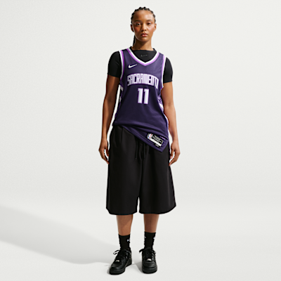 Domantas Sabonis Sacramento Kings City Edition Men's Nike NBA Swingman Jersey