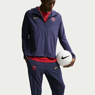 Nike FC Barcelona City Side Nike Erkek Futbol Eşofman Altı görsel 4