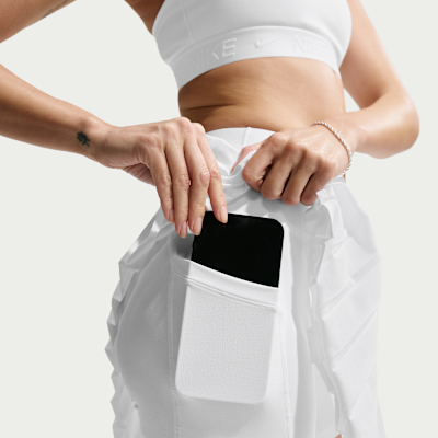 Nike Victory Dri-FIT Yüksek Belli Kadın Tenis Eteği görsel 6