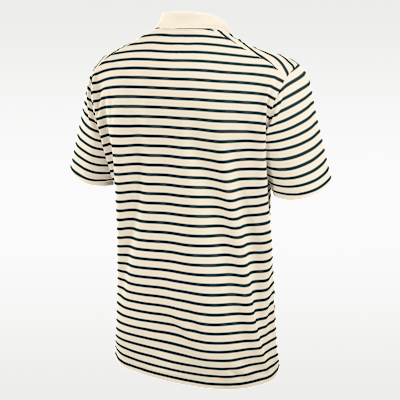 Michigan State Striped Men's Nike Dri-FIT College Polo