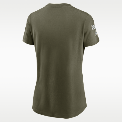 Green Bay Packers Salute to Service Sideline Women's Nike NFL T-Shirt