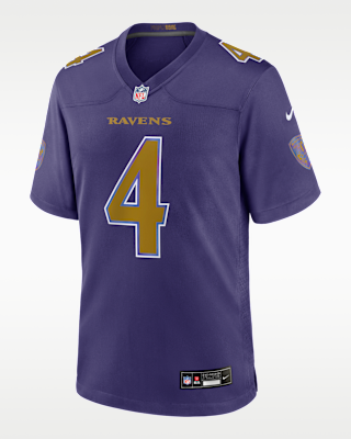 Мужские джерси Zay Flowers Baltimore Ravens Nike NFL Game Jersey
