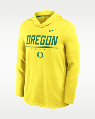 Мужские  Oregon Sideline Nike Dri-FIT College Long-Sleeve Hooded Top