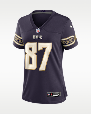 Женские джерси T.J. Hockenson Minnesota Vikings Rivalries Collection Nike NFL Game Jersey