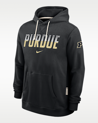 Мужское худи Purdue Sideline Nike Dri-FIT Pullover Hoodie
