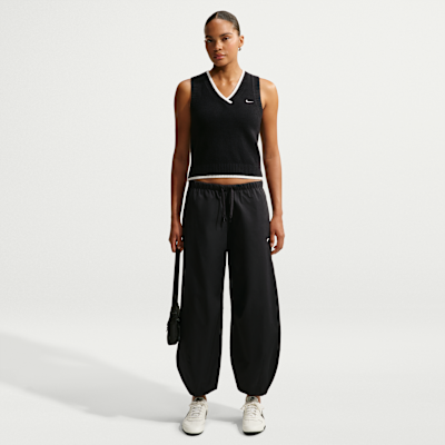Nike Sportswear Chill Knit Bol Kesimli Kolsuz Kadın Süveteri görsel 4