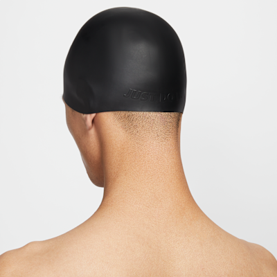 Gorro de entrenamiento de silicona para pelo largo Nike Swim Solid