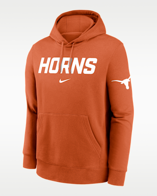 Мужское худи Texas Club 2-Hit Nickname Nike College Pullover Hoodie