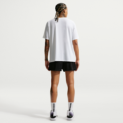 Nike Essential Dri-FIT Kadın File Basketbol Şortu görsel 5