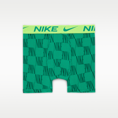 Ropa interior estampada para niños talla grande (paquete de 3) Nike Dri-FIT Essentials