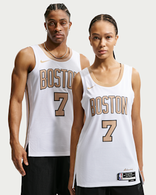 Мужские джерси Jaylen Brown Boston Celtics City Edition Nike NBA Swingman Jersey