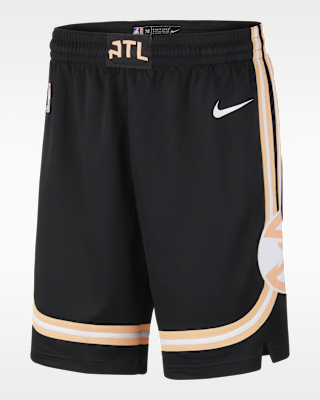 Мужские шорты Atlanta Hawks City Edition Nike Dri-FIT NBA Swingman Shorts