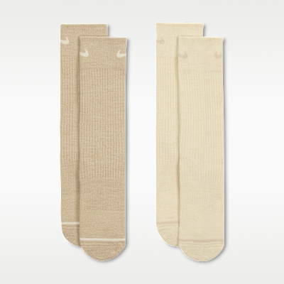 Nike Everyday Wool Cushioned Crew Socks (2 Pairs)