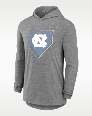 Мужская футболка Nike College (North Carolina Tar Heels) Long-Sleeve Hooded Baseball