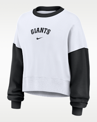 Женские  San Francisco Giants Primary Nike MLB Pullover Crew