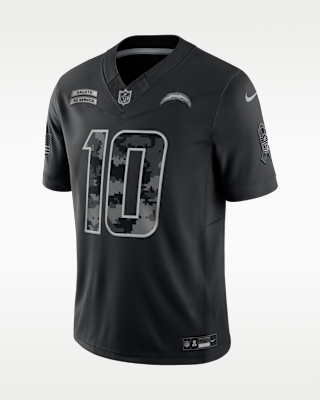 Мужские джерси Justin Herbert Los Angeles Chargers Salute to Service Nike Dri-FIT NFL Limited Jersey