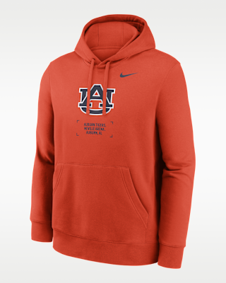 Мужское худи Auburn Club Basketball 2-Hit Nike College Pullover Hoodie для баскетбола