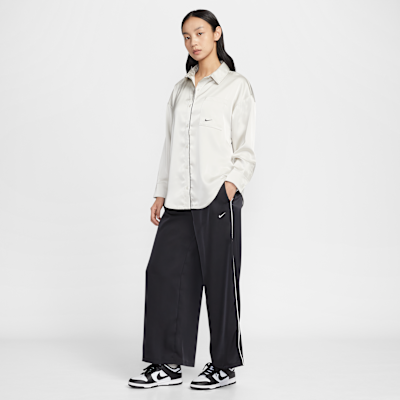Nike Sportswear Women's Loose Mid-Rise Satin Trousers