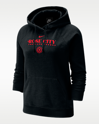 Женское худи Portland Thorns Phoenix Fleece Nike Oversized Hoodie