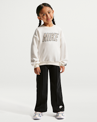 Детские Nike Retro Remix Little Kids' 2-Piece Wide Leg Pants Set