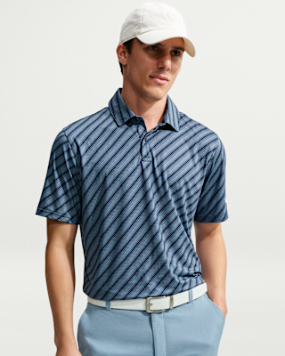 Мужские Nike Velocity Dri-FIT Striped Golf Polo