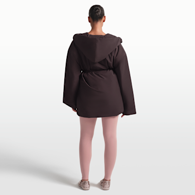 NikeSKIMS Woven Nylon Women's Wrap Coat