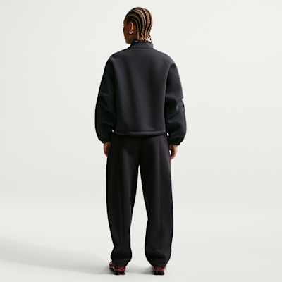 Nike Pregame Fleece Oversize Kadın Antrenman Ceketi görsel 5