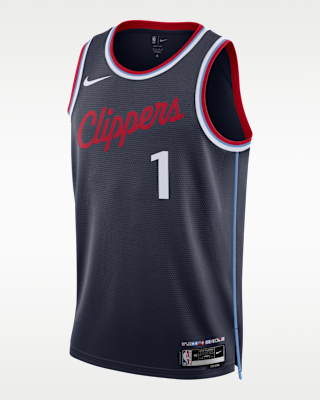 Мужские джерси James Harden LA Clippers Swingman Icon Edition Nike Dri-FIT NBA Jersey