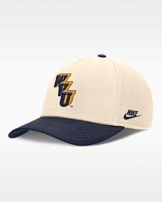 Мужские  West Virginia Primetime Rise Academic Nike Dri-FIT College Adjustable Hat