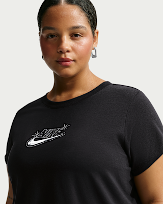 Женская футболка Nike Sportswear Chill Knit Slim Cropped