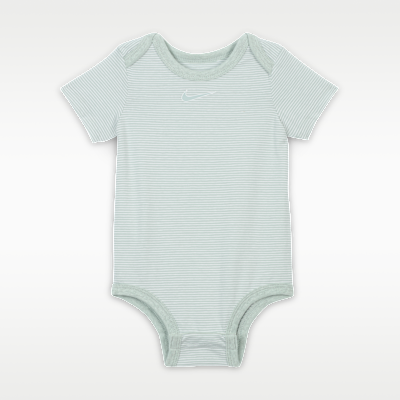 Nike Essentials Baby 3-Piece Striped Swooshfetti Set