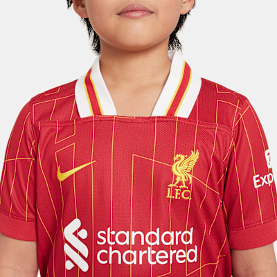 Liverpool F.C. 2024/25 Stadium Home Older Kids' Nike Dri-FIT Football Replica Shirt