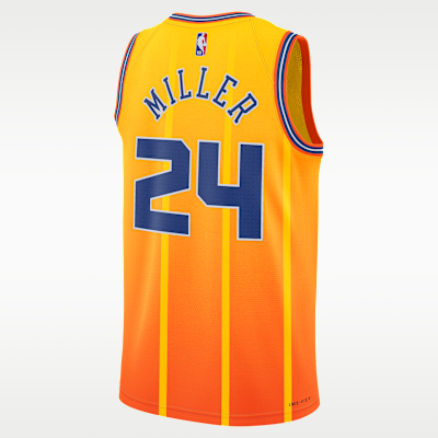 Brandon Miller Charlotte Hornets City Edition Men's Nike NBA Swingman Jersey