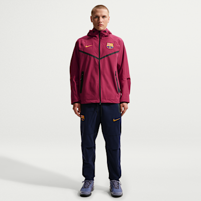 Nike FC Barcelona Tech Nike Dokuma Erkek Futbol Eşofman Altı