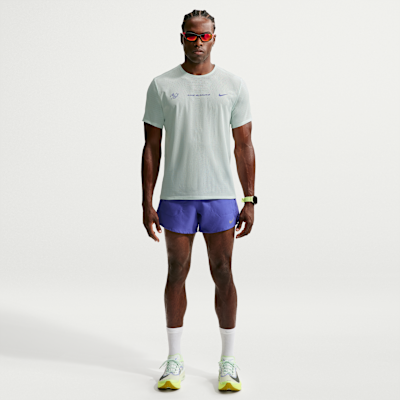 Nike AeroSwift Dri-FIT ADV Kısa Kollu Erkek Koşu Üstü görsel 4