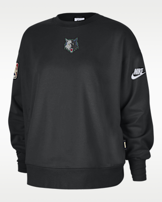 Женский свитшот Minnesota Timberwolves Hardwood Classics Nike NBA Phoenix Fleece Premium Crewneck