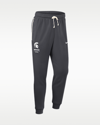 Мужские  Michigan State Sideline Standard Issue Nike Dri-FIT College Taper Pants