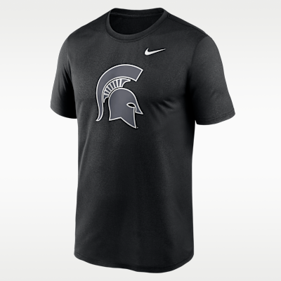 Playera universitaria Nike Dri-FIT para hombre Michigan State Spartans Color Pop Logo Legend