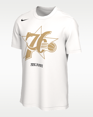 Мужская футболка Philadelphia 76ers Nike NBA Basketball для баскетбола