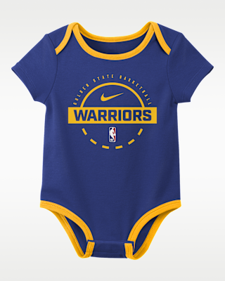 Детские  Nike "Golden State Warriors" Baby NBA Bodysuit (2-Pack)