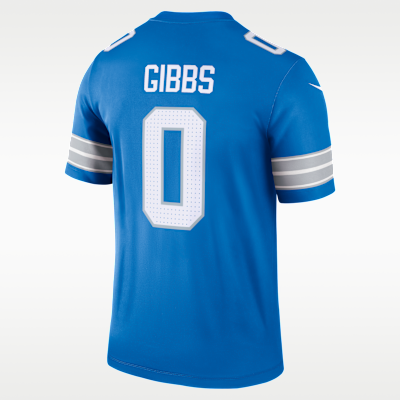 Jersey Nike Dri-FIT de la NFL Legend para hombre Jahmyr Gibbs Detroit Lions
