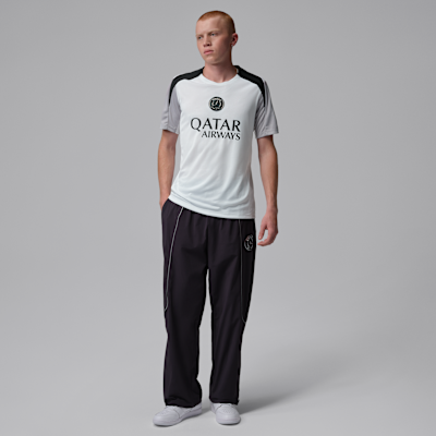 Nike Paris Saint-Germain Strike Night Edition Jordan Dri-FIT Kısa Kollu Örgü Erkek Futbol Üstü görsel 6