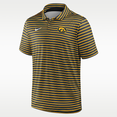 Iowa Tour Stripe Men's Nike Dri-FIT College Polo