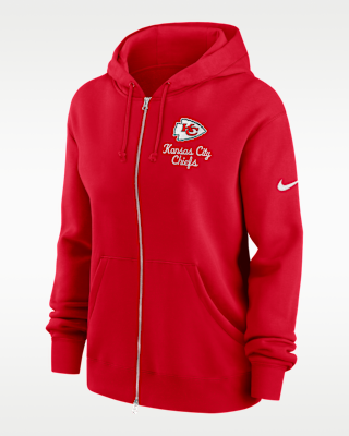 Женское худи Kansas City Chiefs Phoenix Rewind Nike NFL Full-Zip Hoodie