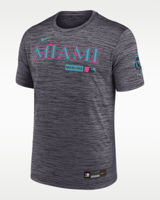 Мужская футболка Miami Marlins City Connect Velocity Nike Dri-FIT MLB