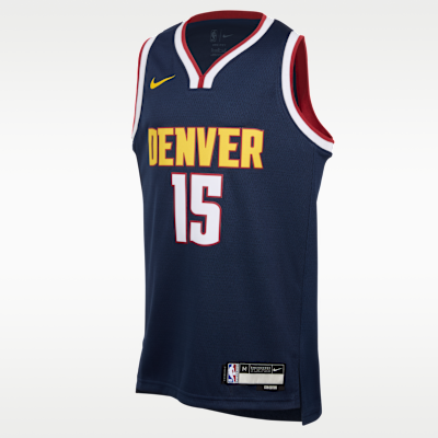 Nikola Jokić Denver Nuggets 2024/25 Icon Edition Nike Swingman NBA-jersey voor kids