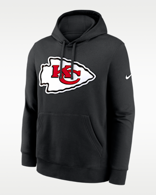 Мужское худи Kansas City Chiefs Primetime Club Logo Nike NFL Pullover Hoodie