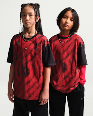 Детская футболка Portland Trail Blazers Nike Edge 26 Big Kids' Short-Sleeve