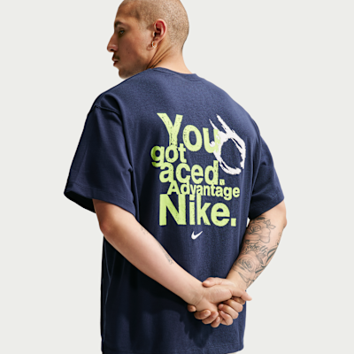Nike Solo Swoosh Erkek Tişörtü görsel 3